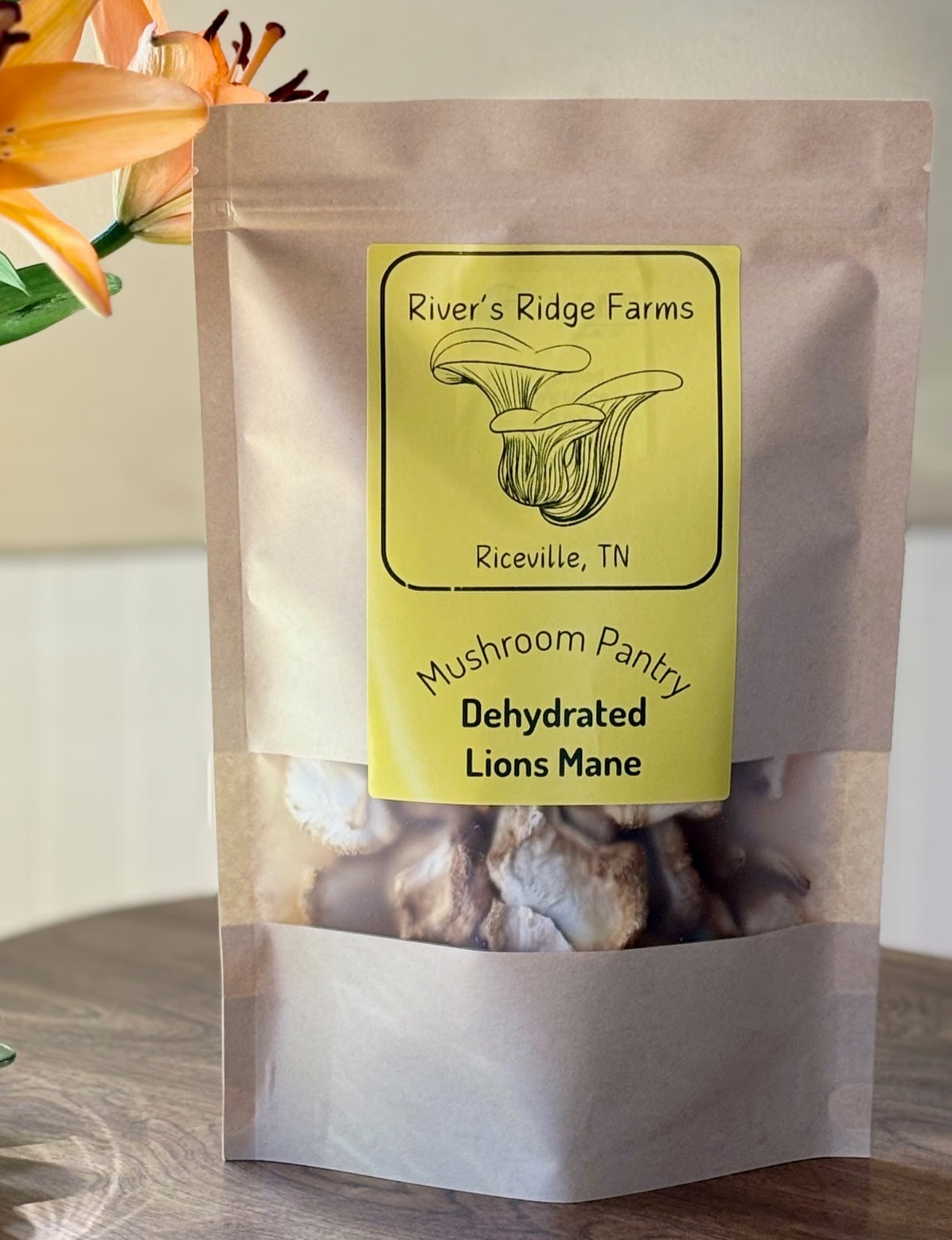 Dehydrated Lions Mane 2 oz