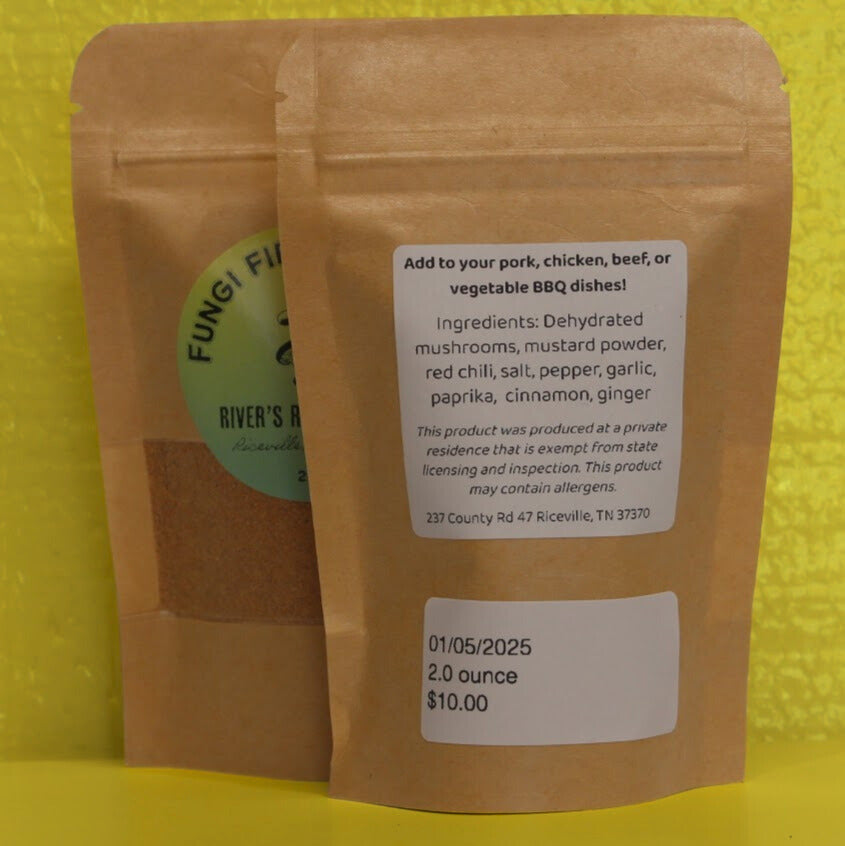 Fungi Fire BBQ Rub