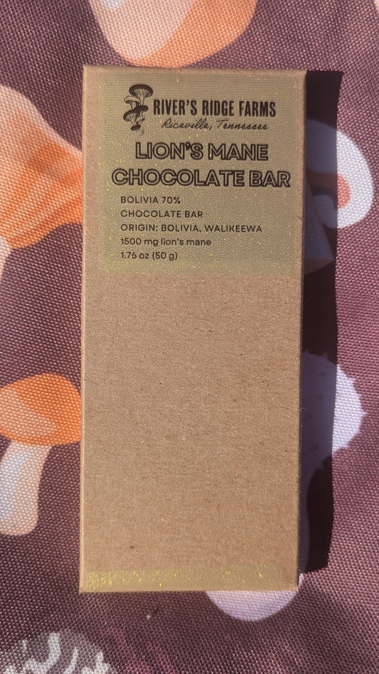 Lion's Mane Chocolate Bar